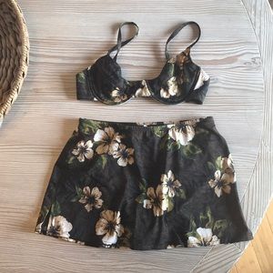 Lands End Two Piece Skirted Bikini